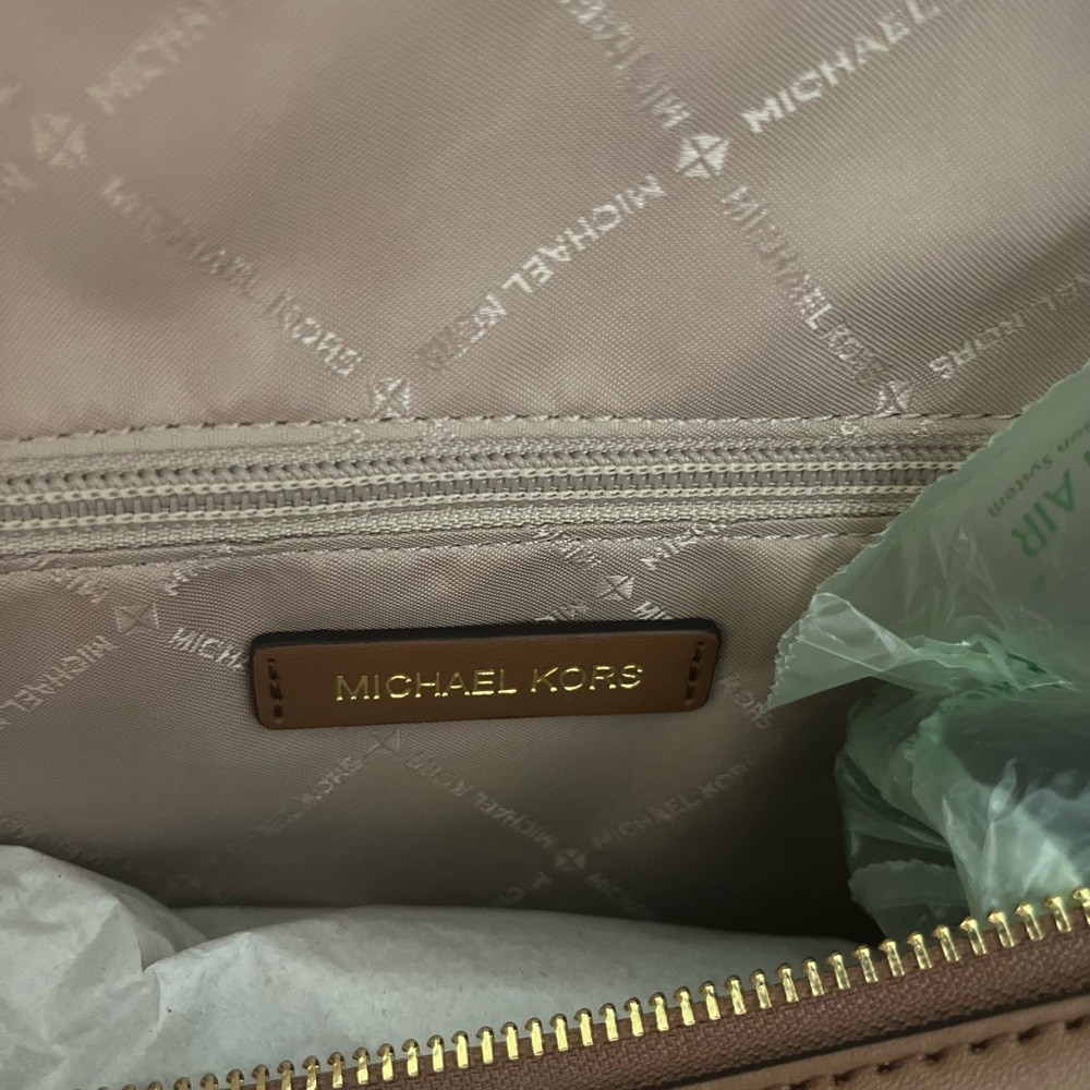 Michael Kors Brown Monogram Suitcase - Picture 3 of 7